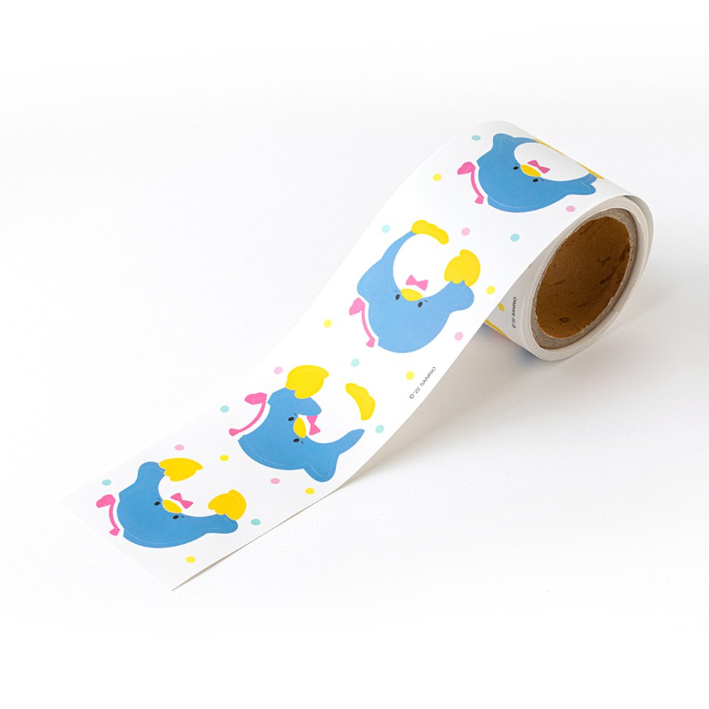 Sanrio Characters Cutie Roll Sticker