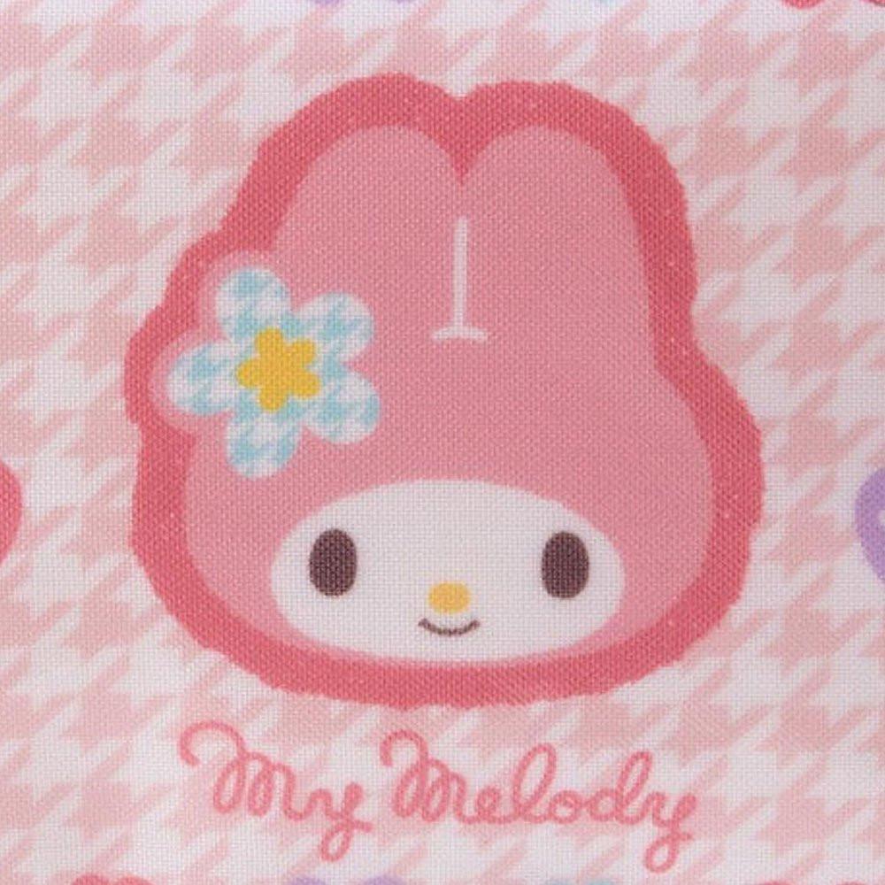 Sanrio My Melody Pouch :Floral Houndstooth