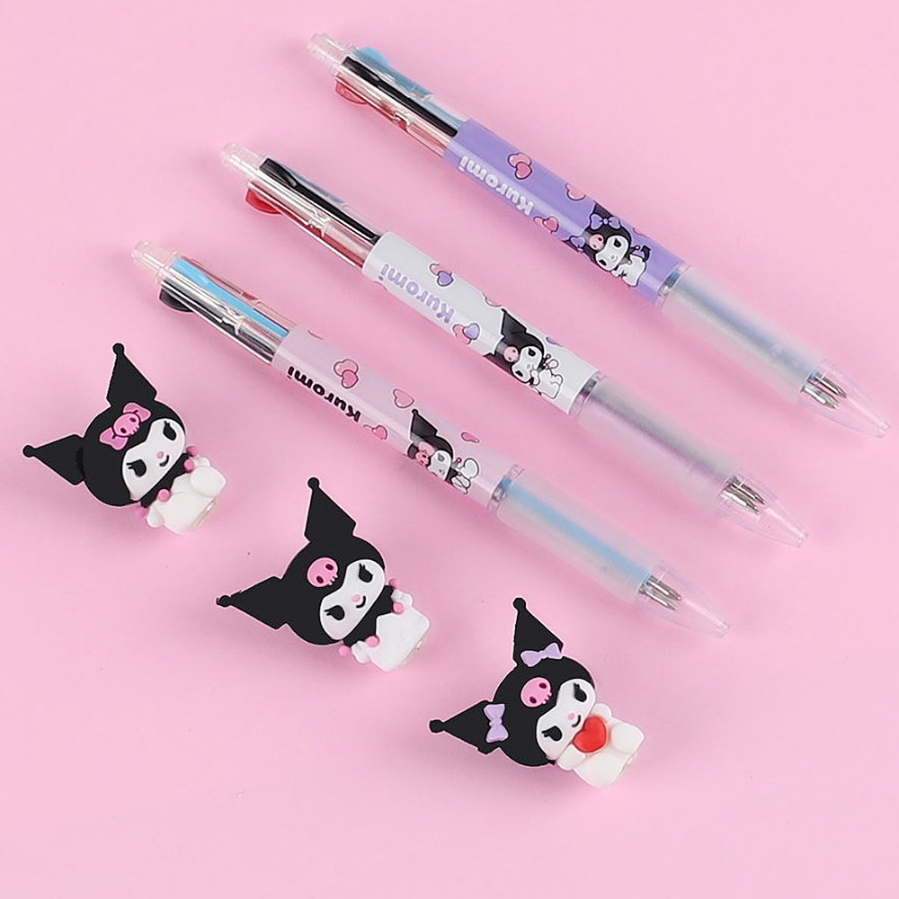 Sanrio Kuromi Figure 3-Color Pen