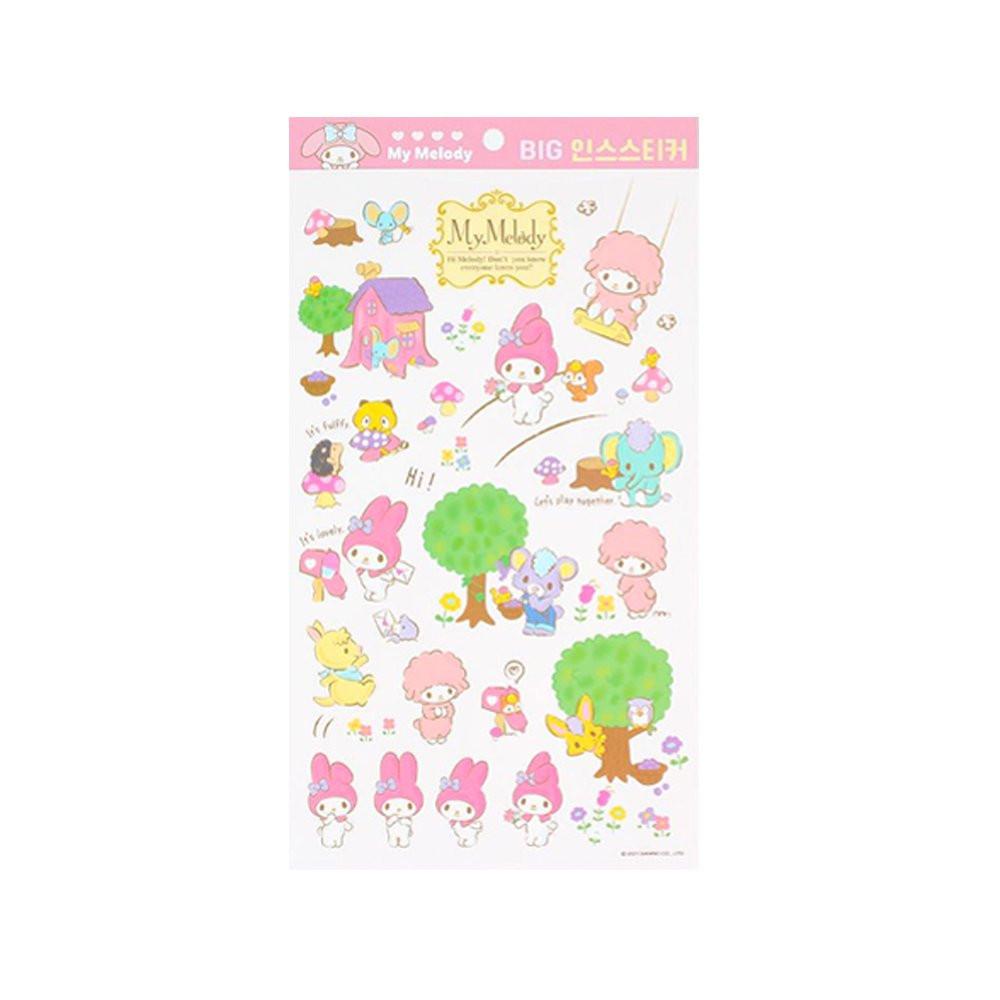 My Melody Big Deco Stickers
