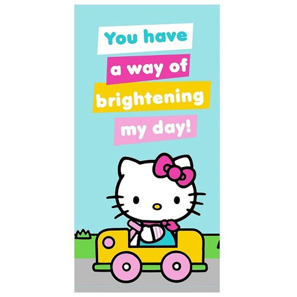 Sanrio Hello Kitty Tea Towel : You Have A Way Of Brightening My Day!