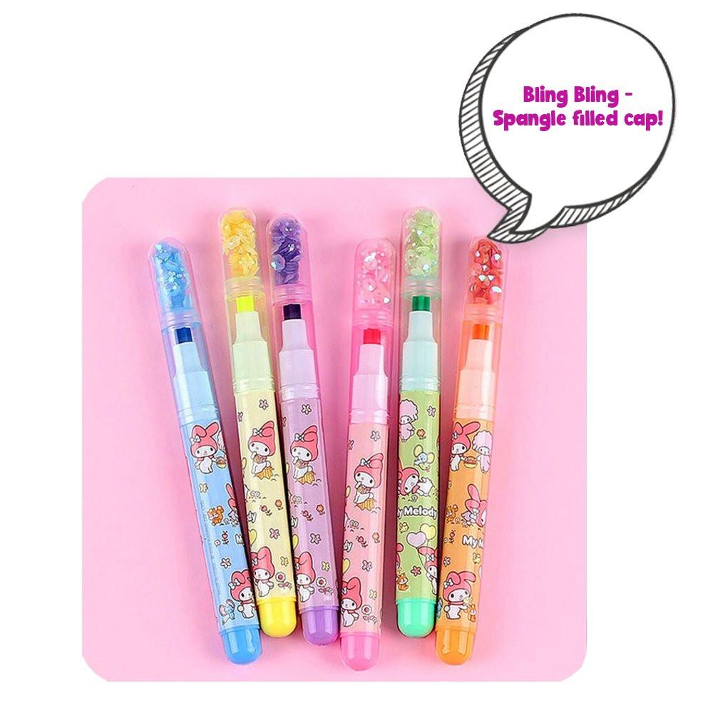 Sanrio Characters Spangle Star Highlighter Set