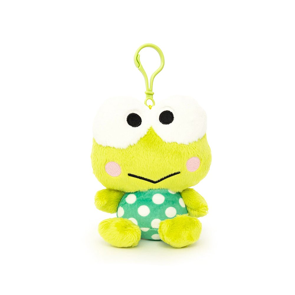 Sanrio Keroppi Dot Clip-On Plush