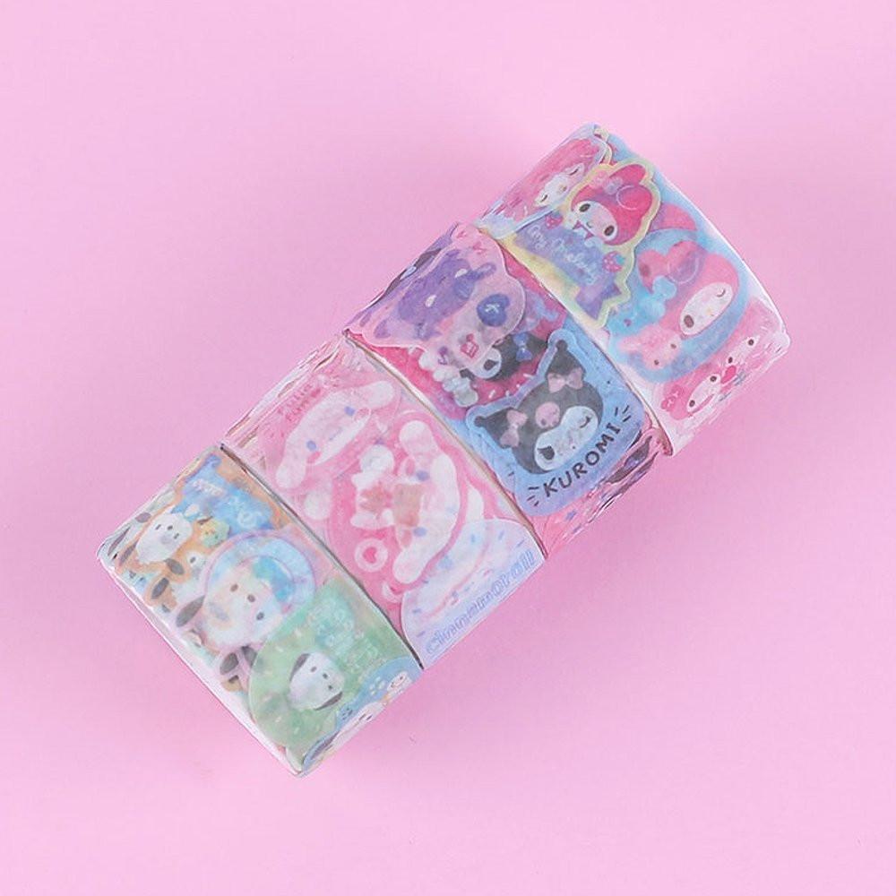 Sanrio Characters Flake Masking Tape