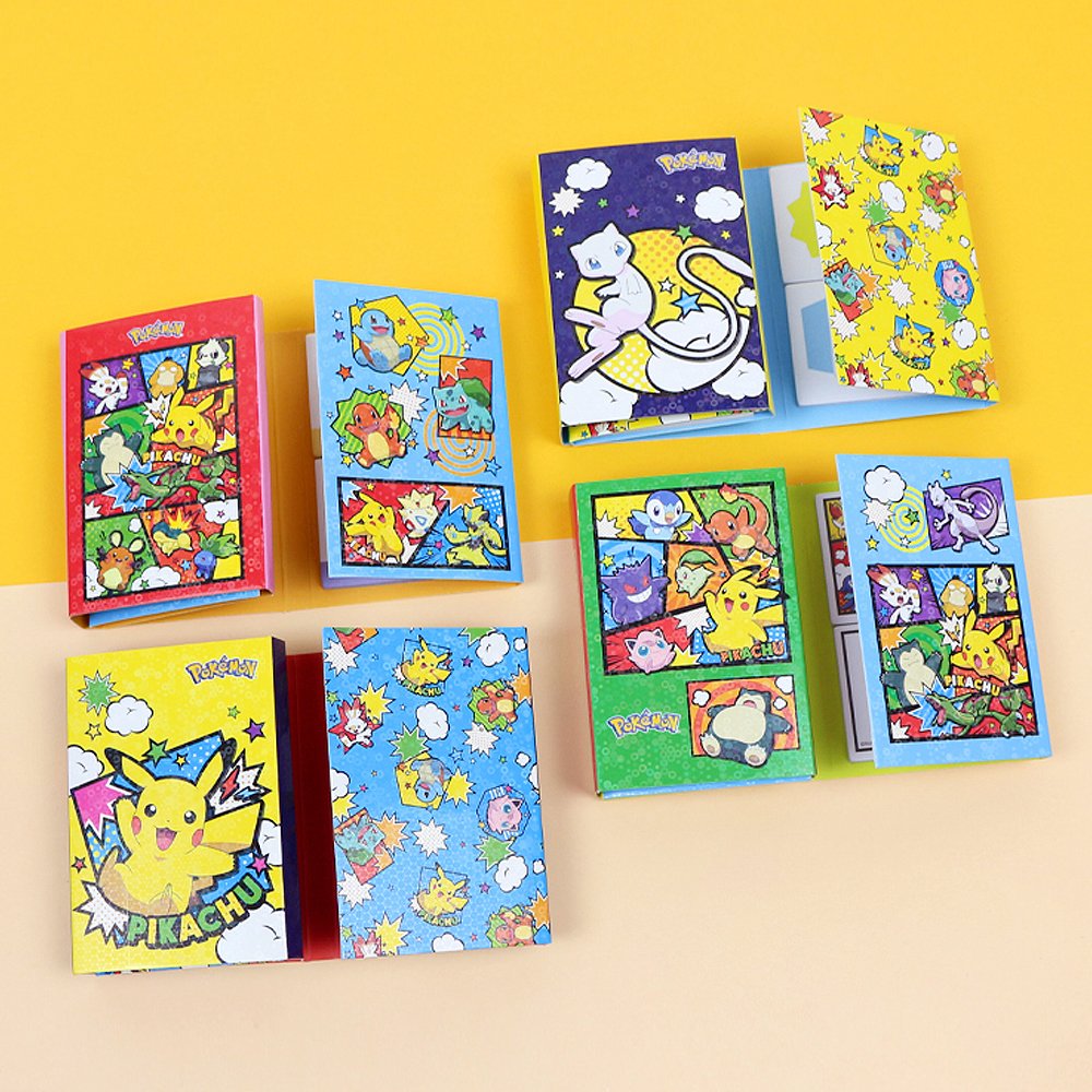 Pokemon 6-Side Assorted Sticky Memo