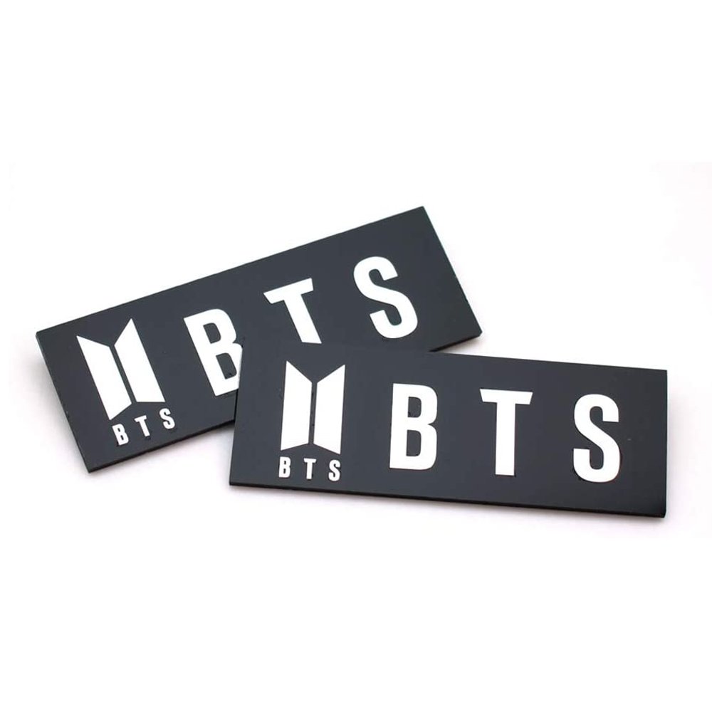 KPOP BTS Name Tag Pin Name Badge 1PC