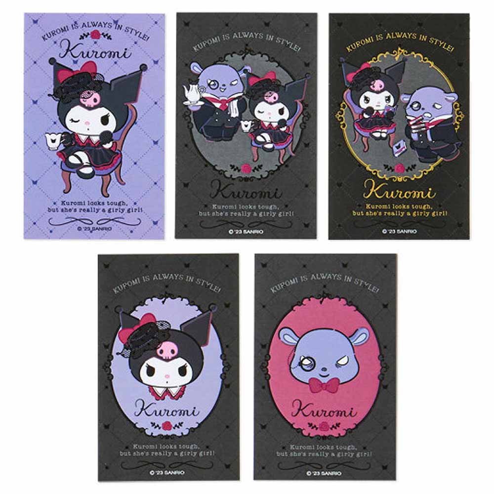 Sanrio Kuromi & Baku Card Case with Stickers