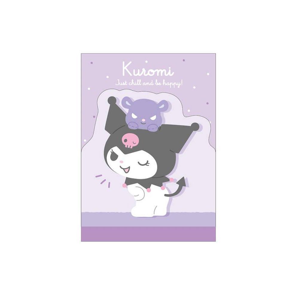 Sanrio Characters Die-Cut Mini Memo Pad