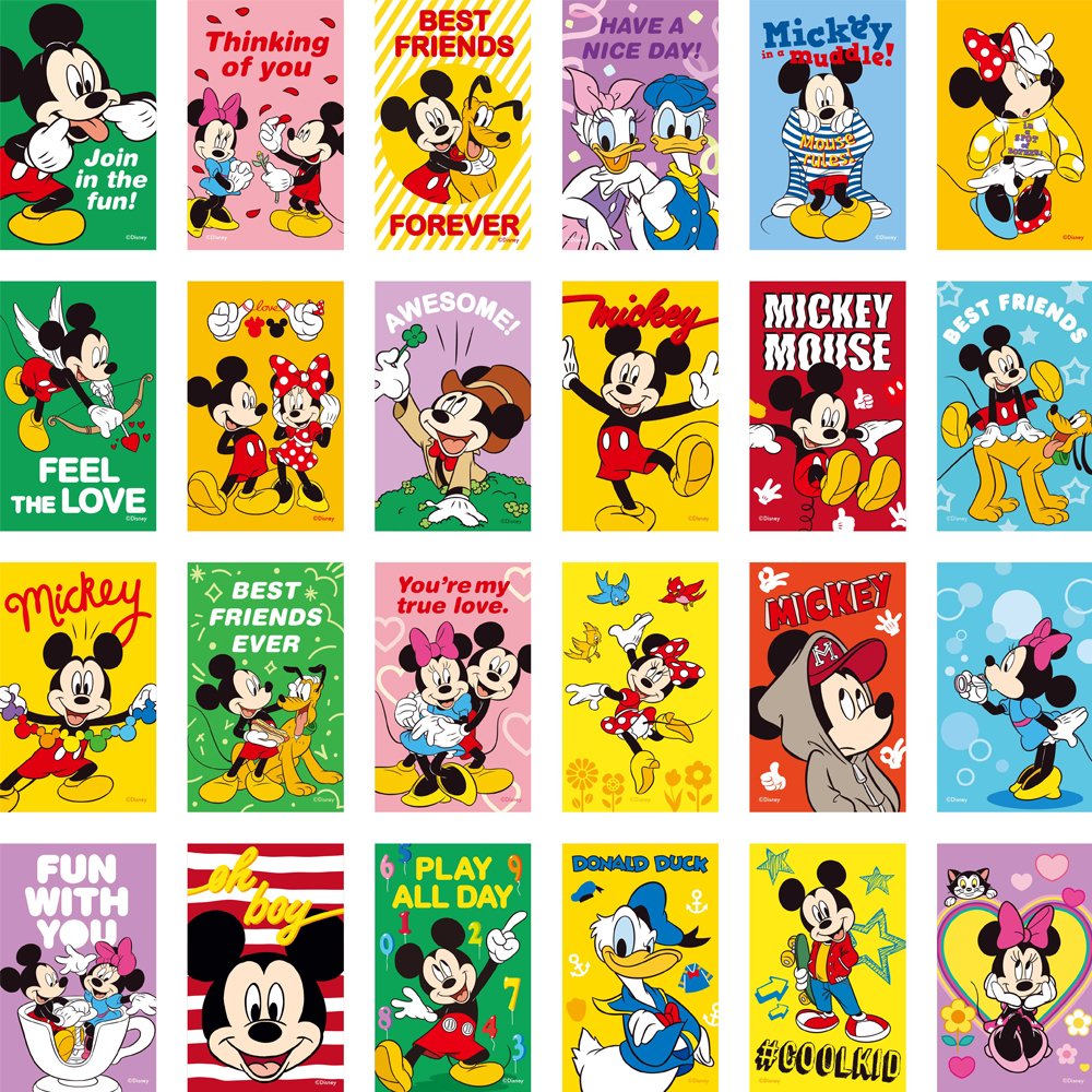 Mickey And Friends Sticker Box Set