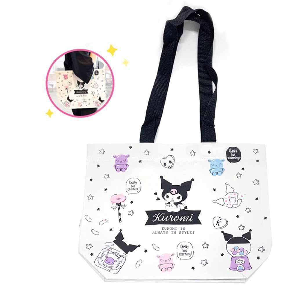 Sanrio Kuromi 15" Reusable Tarpaulin Bag