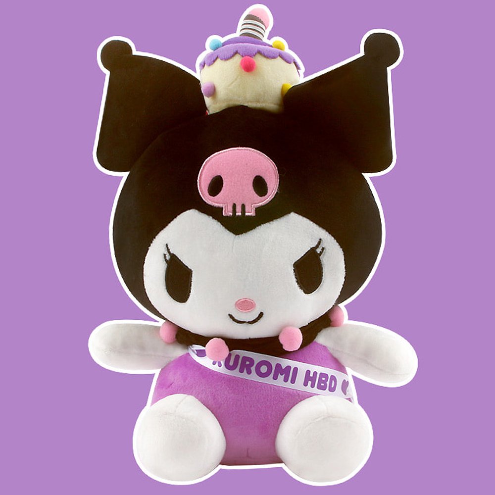 Sanrio Characters HBD Cake hat 13" Plush