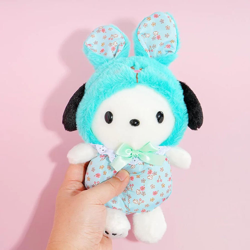Pochacco Flower Bunny 9" Bean Doll Plush