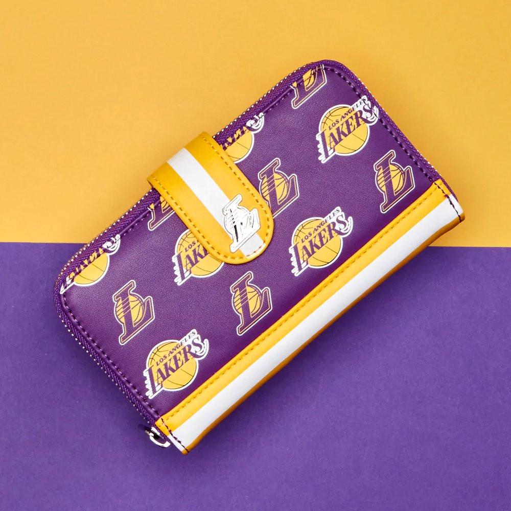 Loungefly x Lakers Crossbody Bag Wallet