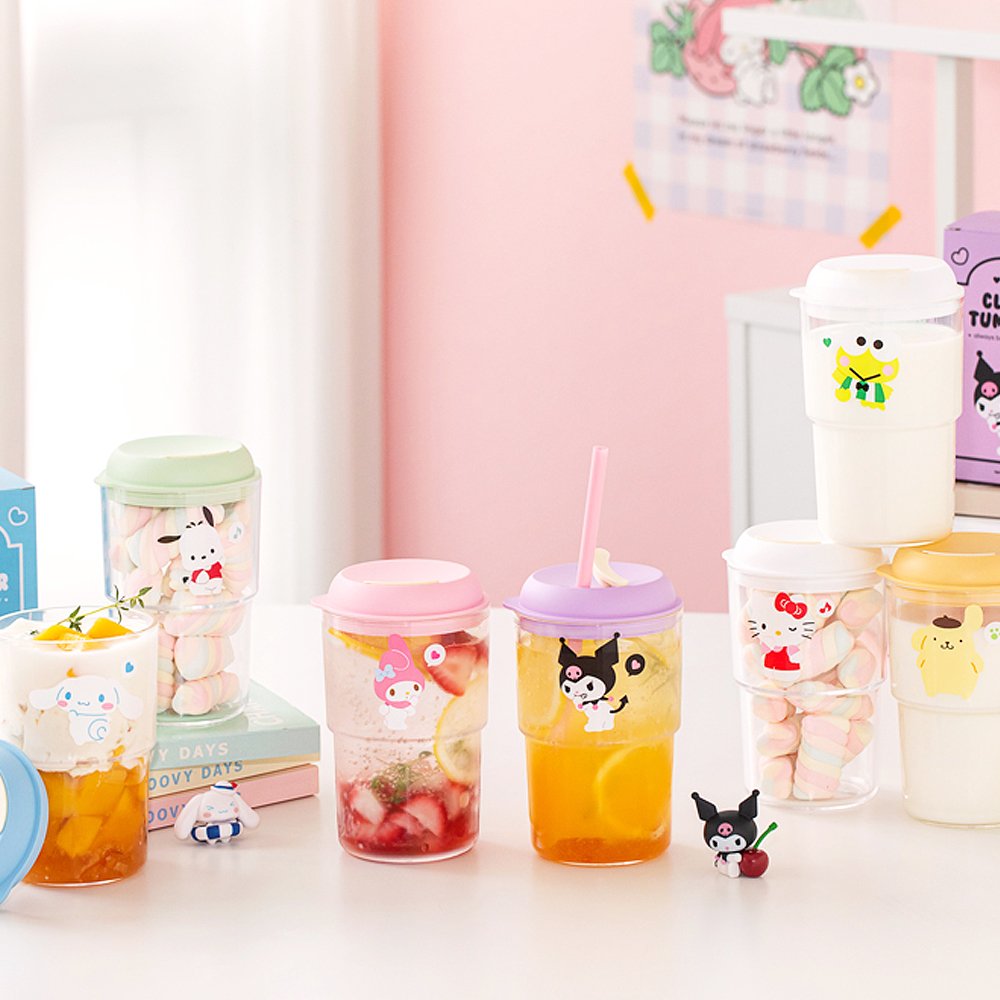 Sanrio Characters Clear Tumbler