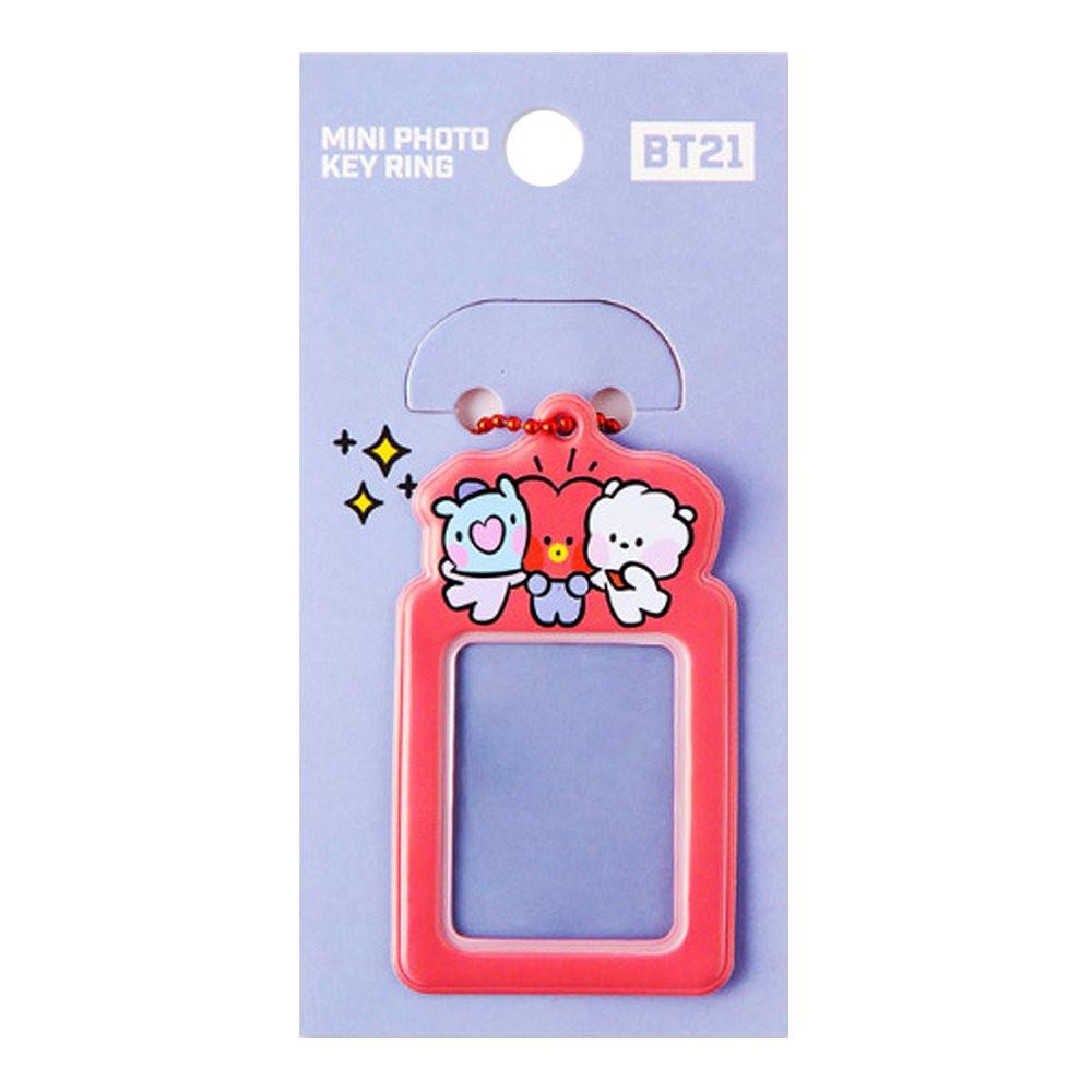 BT21 Mini Photo Key Ring