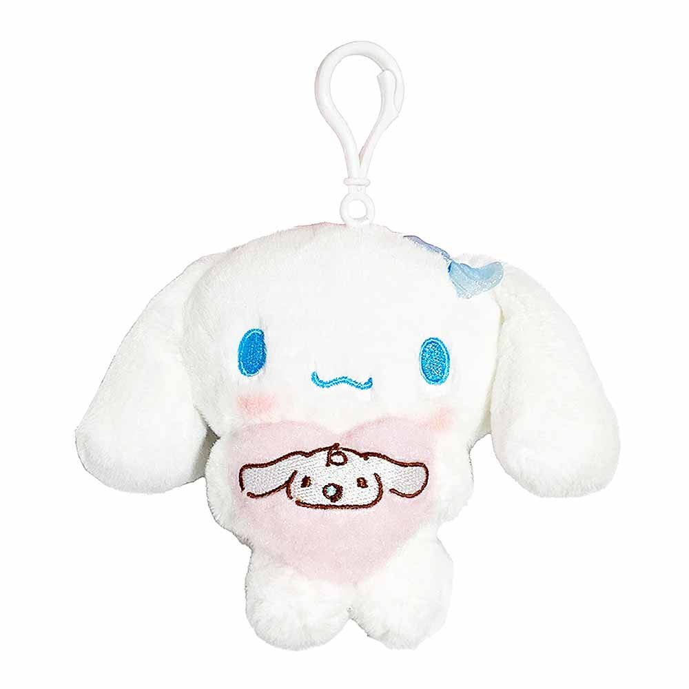Cinnamoroll Clip-On Heart Plush