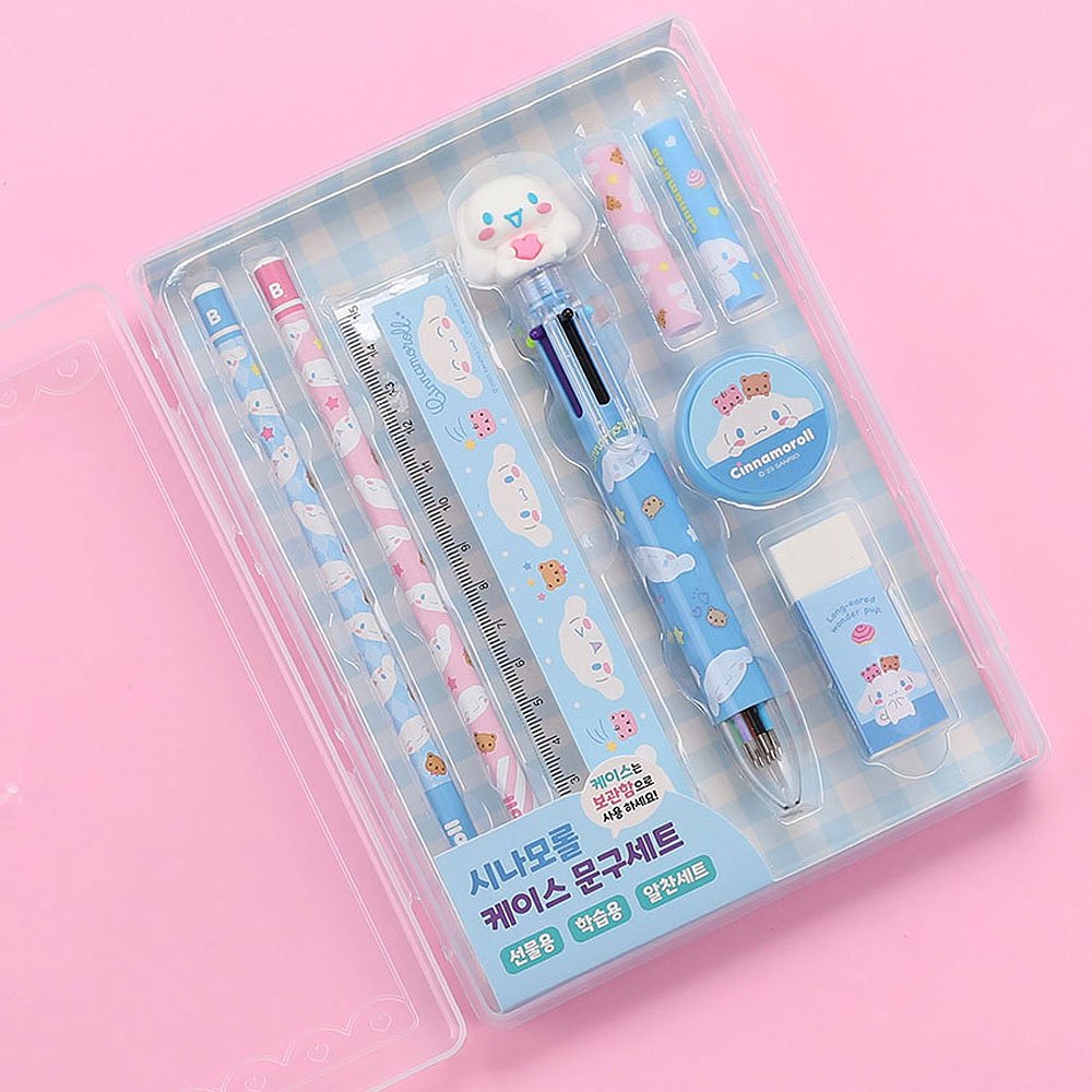 Sanrio Cinnamoroll Case Stationery Set