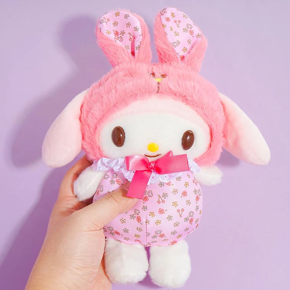 My Melody Flower Bunny 9" Bean Doll Plush