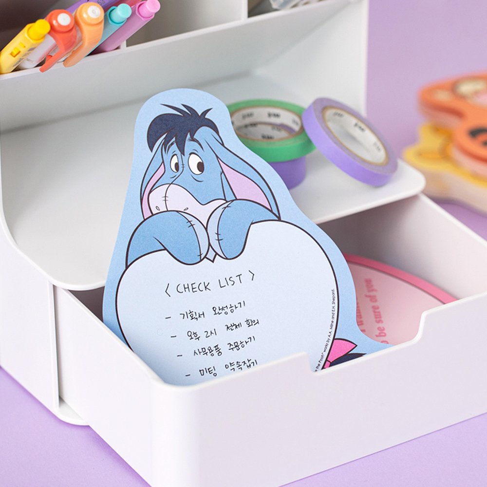 Disney Winnie the Pooh Non-Sticky Memo Pad