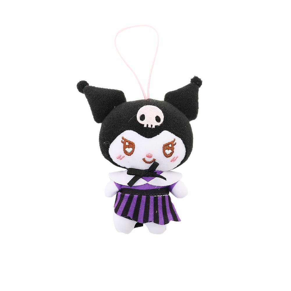Kuromi Dress Collection Keychain Plush
