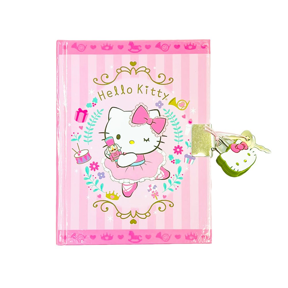 Sanrio Hello Kitty Nutcracker Locking Diary