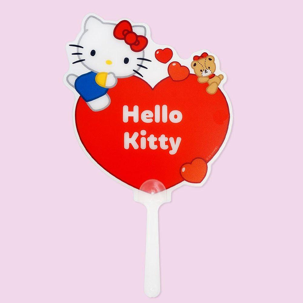 Sanrio Characters Heart Hand Fan