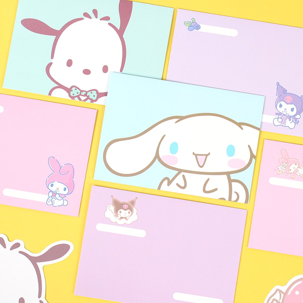 Sanrio Characters Letter Set