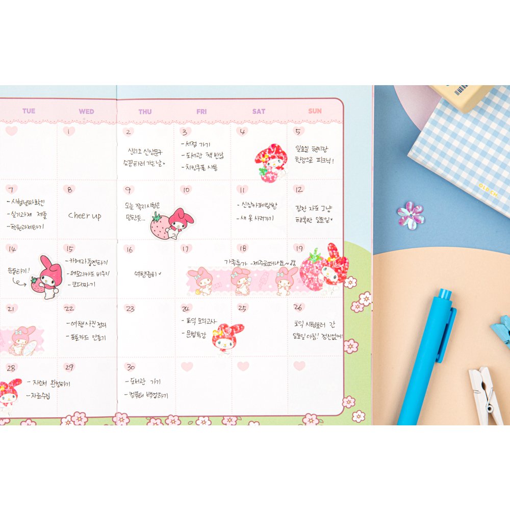 Sanrio Characters Diary Planner