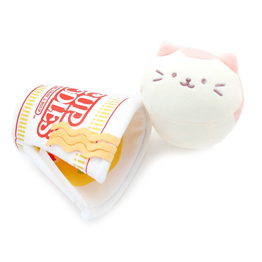 Anirollz x Nissin Cup Noodles Mochi 6" Plush