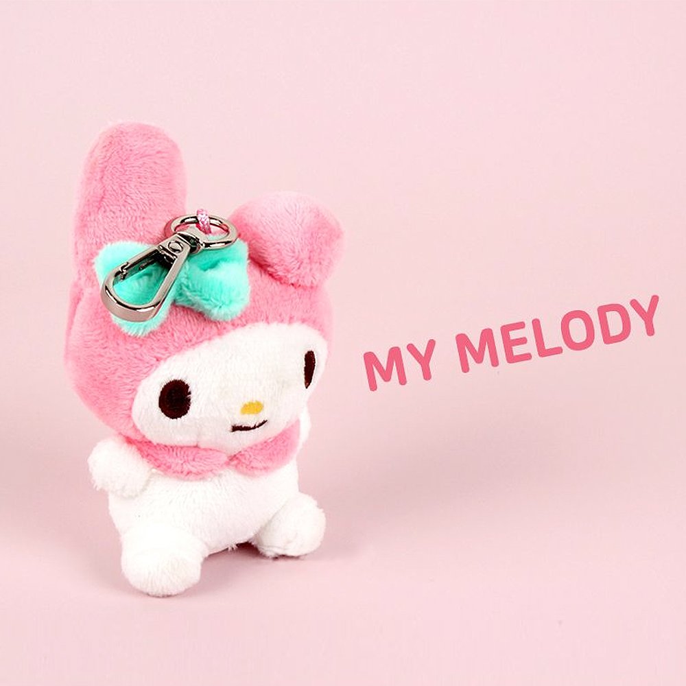 Sanrio Characters Mini Plush Keychain
