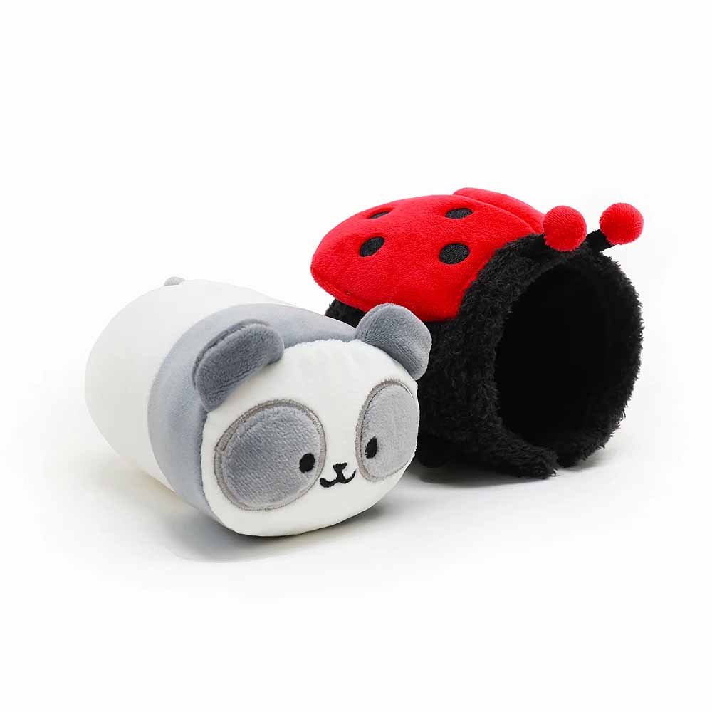 Anirollz Ladybug Pandaroll 6" Small Outfitz Plush