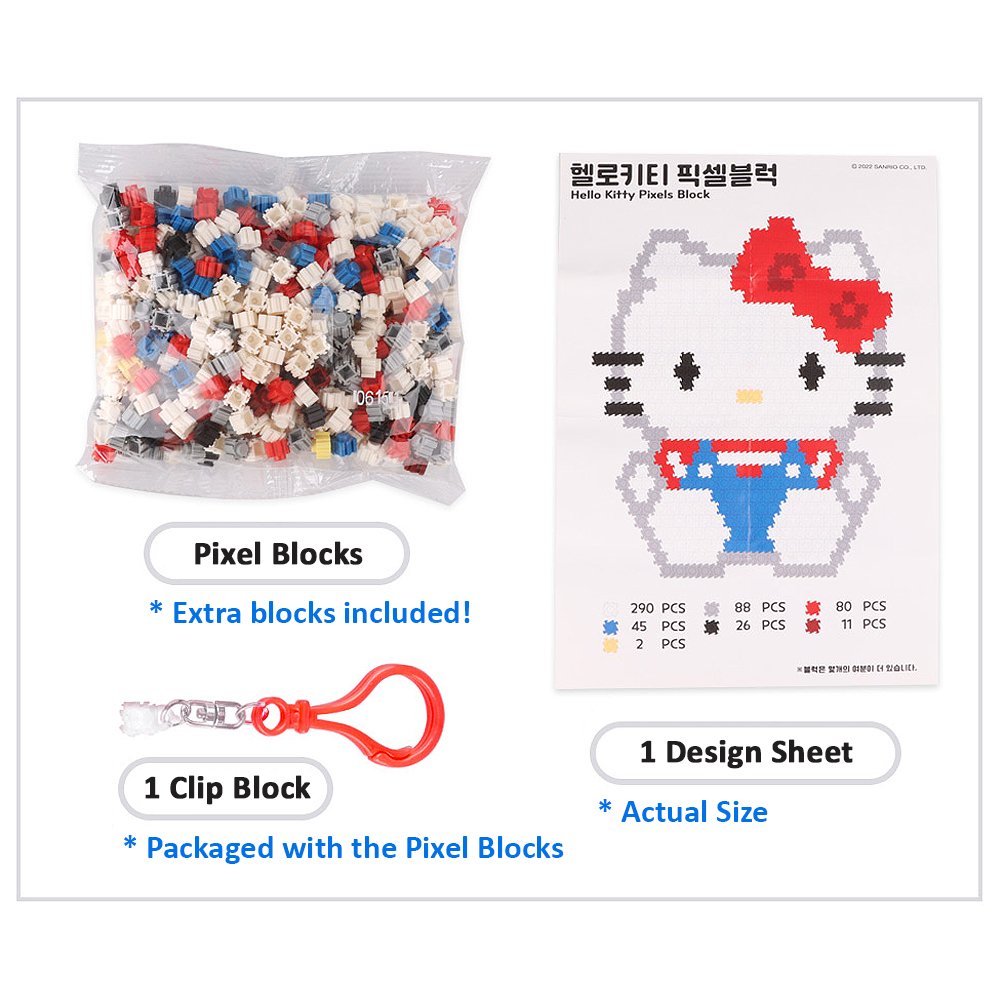 Sanrio Characters Pixel Block