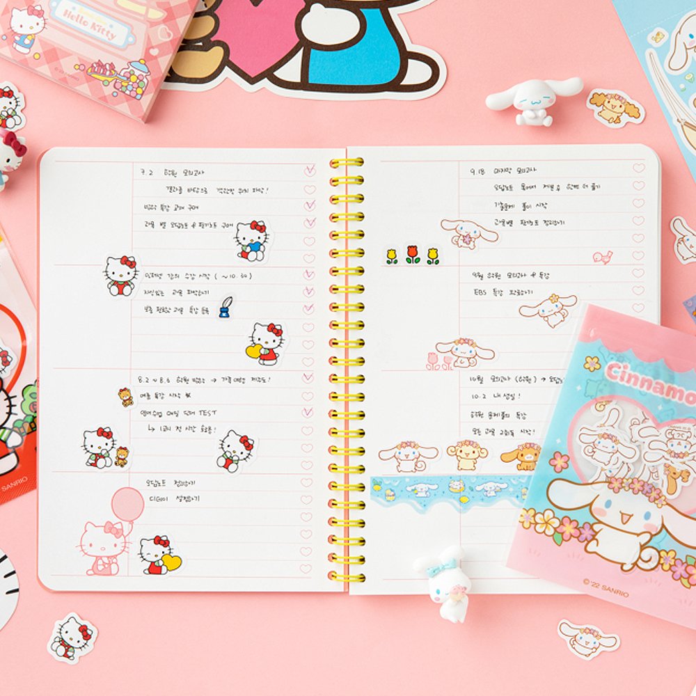 Sanrio Characters Assorted Seal Sticker Pack