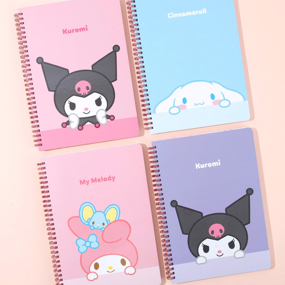 Sanrio Characters Hard Cover Ruled Notebook