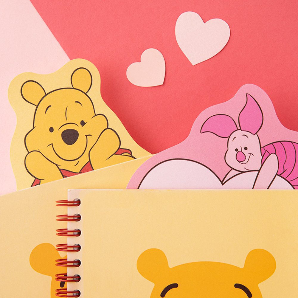 Disney Winnie the Pooh Non-Sticky Memo Pad