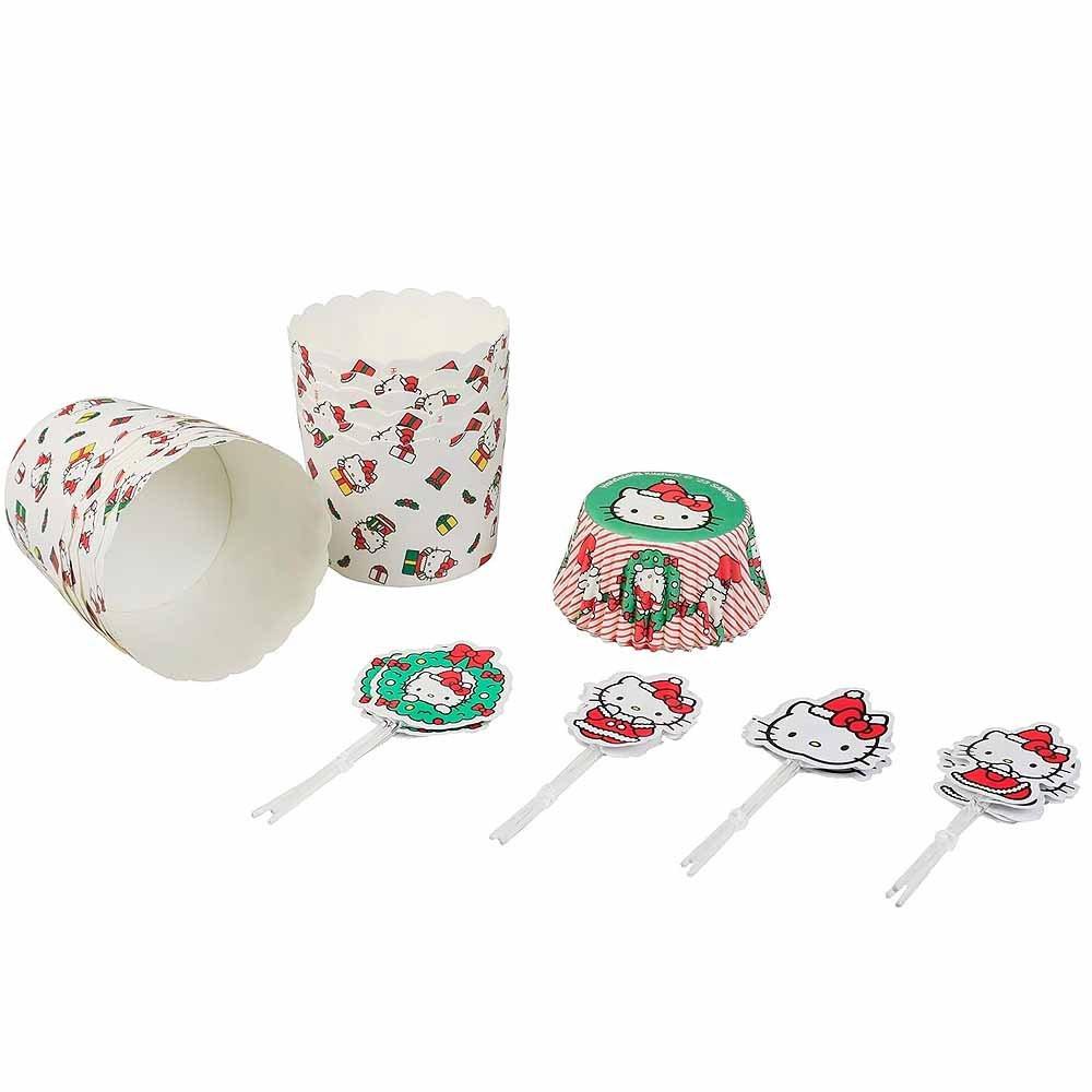 Sanrio Hello Kitty Holiday Cupcake Party Set