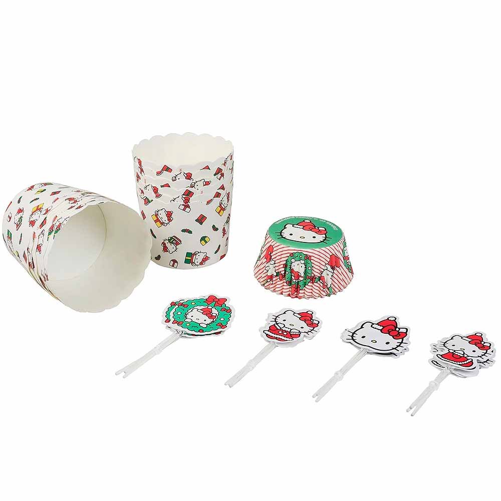 Sanrio Hello Kitty Holiday Cupcake Party Set