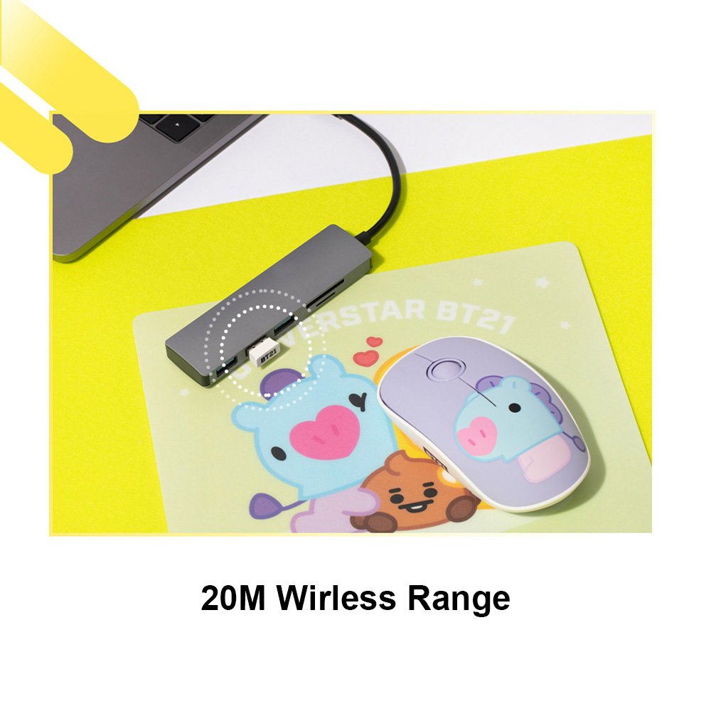 BT21 Wireless Silent Mouse