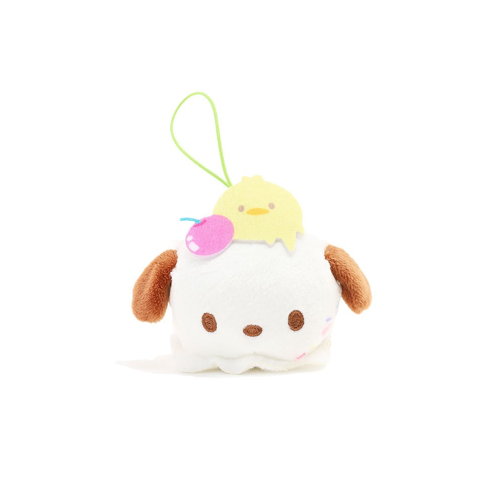 Sanrio Characters Cupcake Keychain Plush