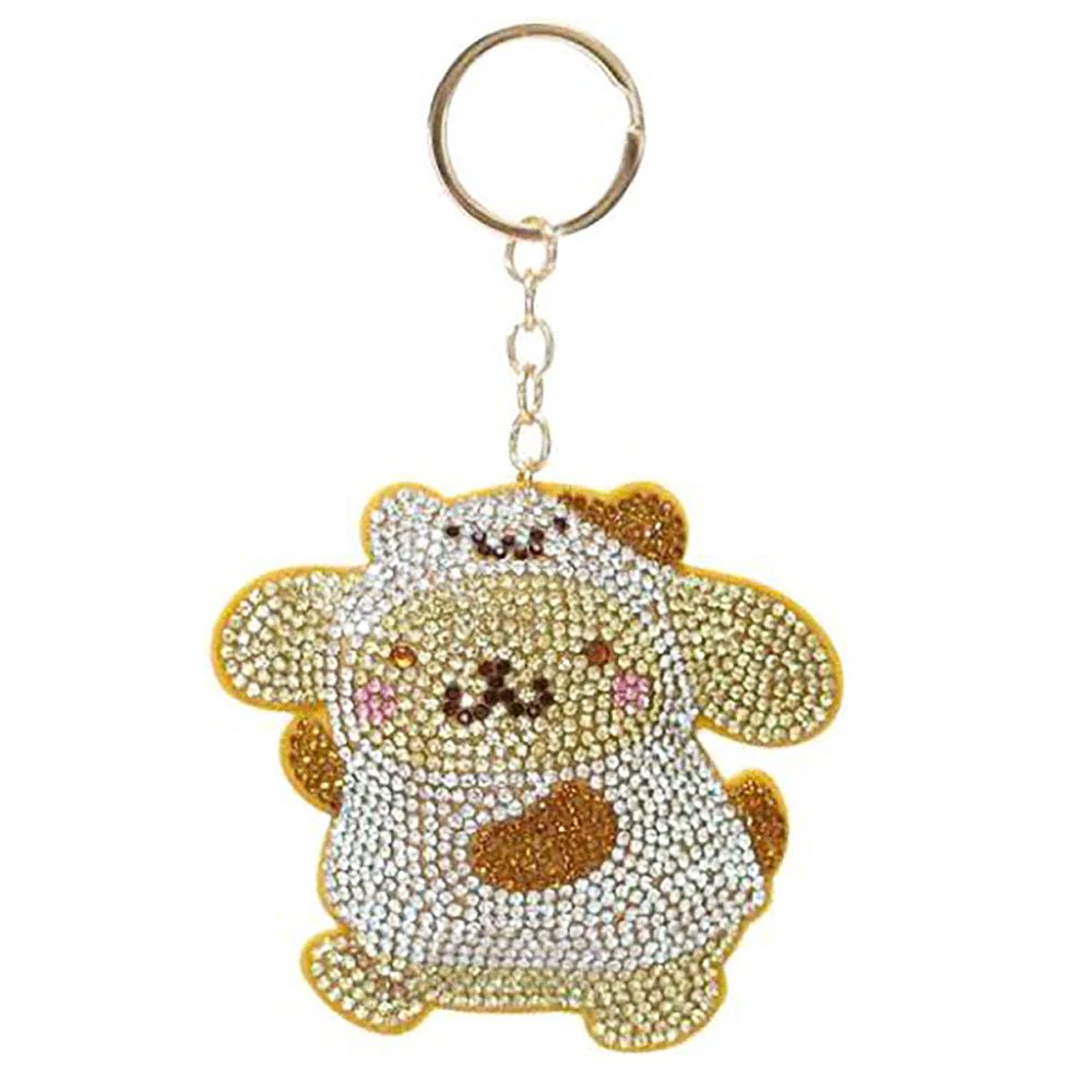 Sanrio Characters Rhinestone Mascot Keychain