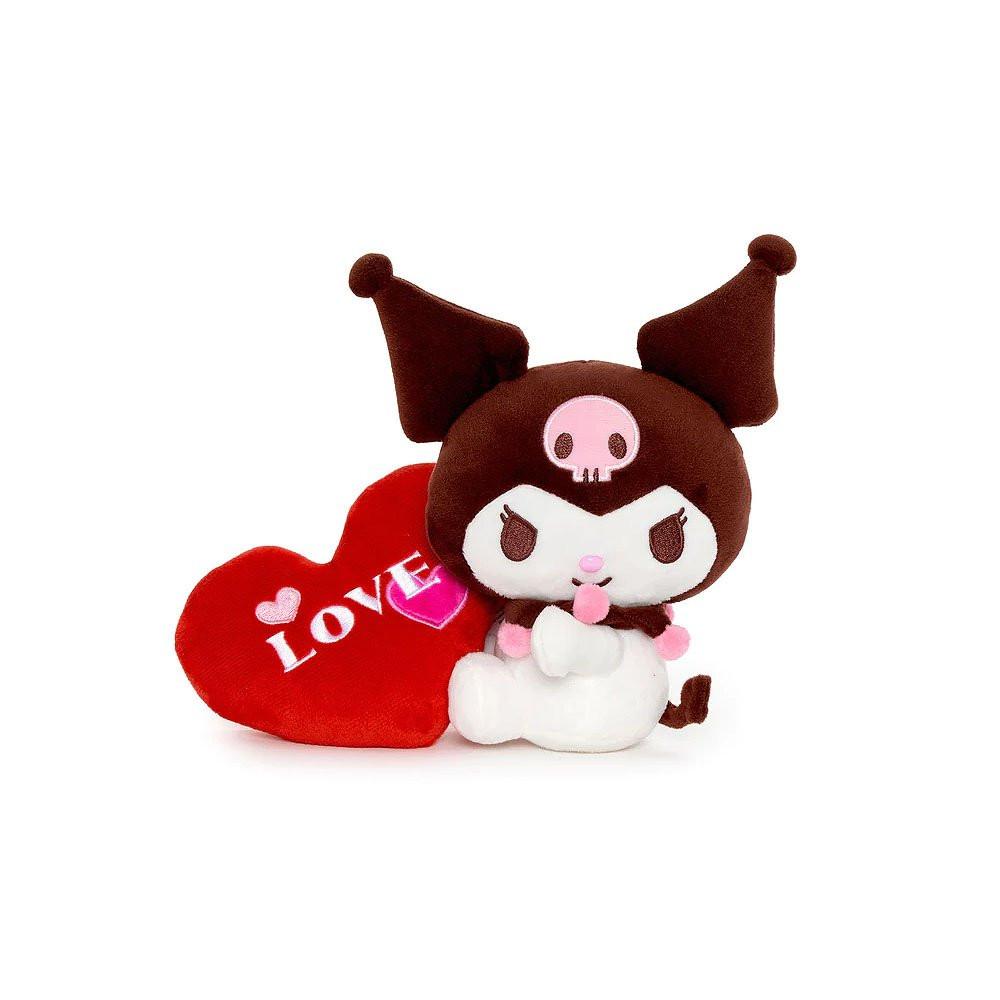Sanrio Kuromi Love Heart 6" Bean Doll