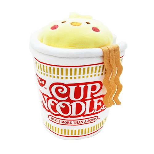 Anirollz x Nissin Cup Noodles Mochi 6" Plush