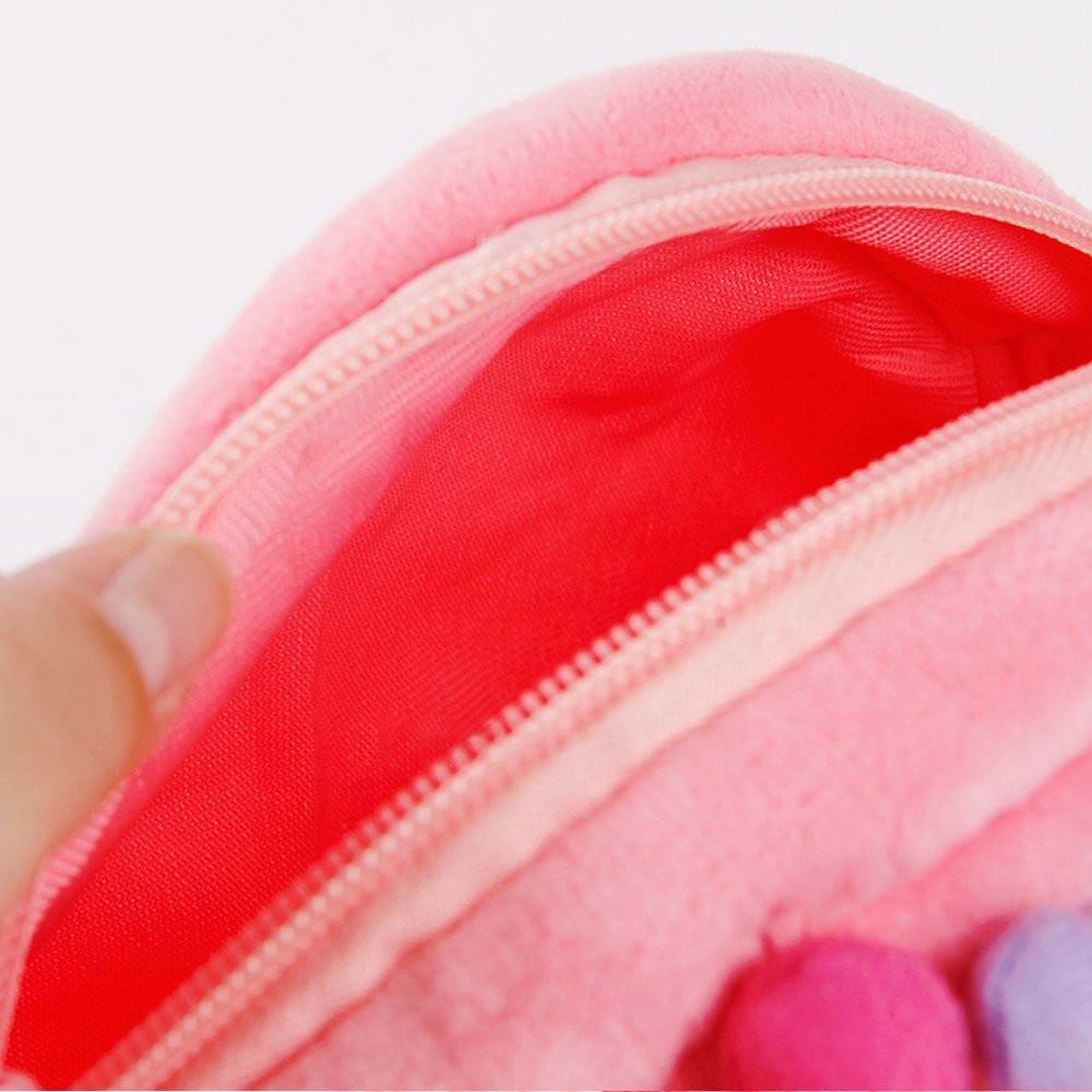 Sanrio Character Cutie Face Plush Crossbody Bag