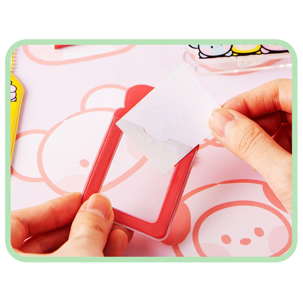 BT21 Mini Photo Key Ring