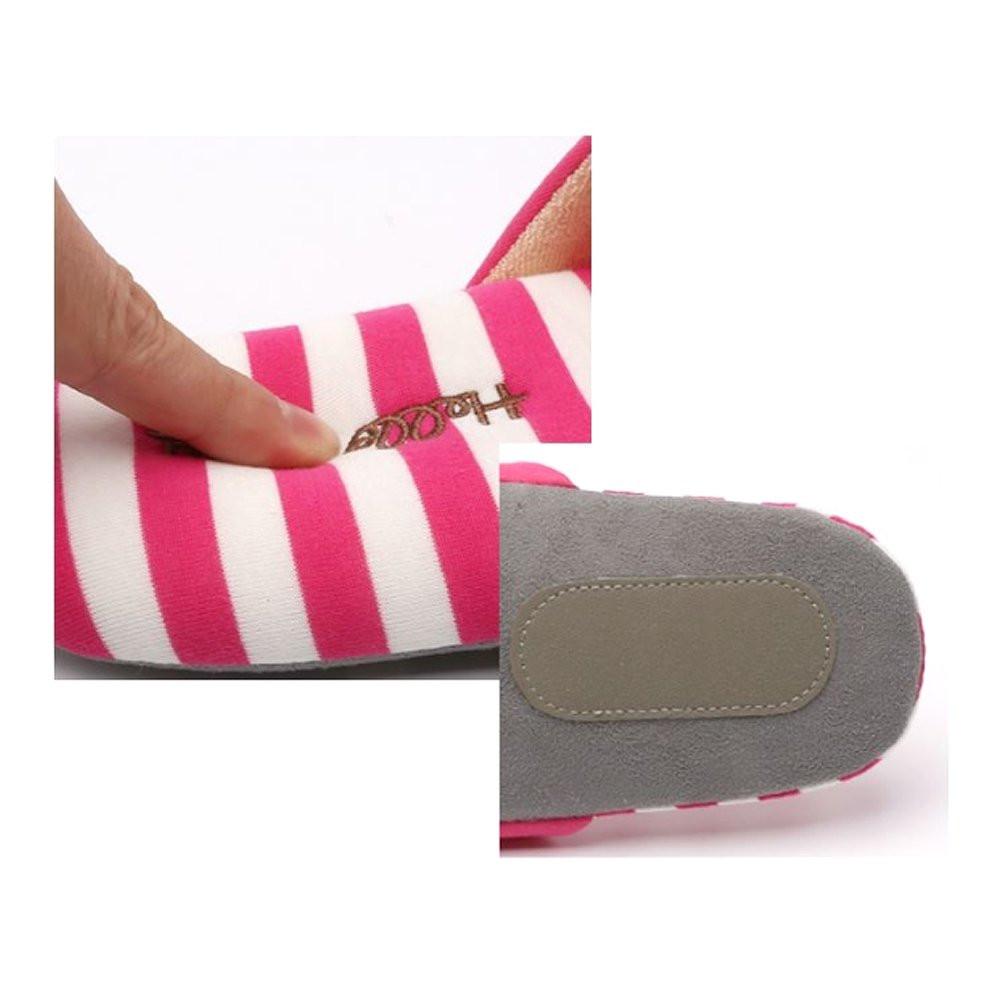 Sanrio Hello Kitty Closed Toe Room Slipper : Stripes