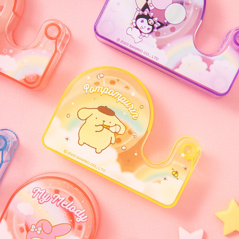 Sanrio Characters Rainbow Clear Tape