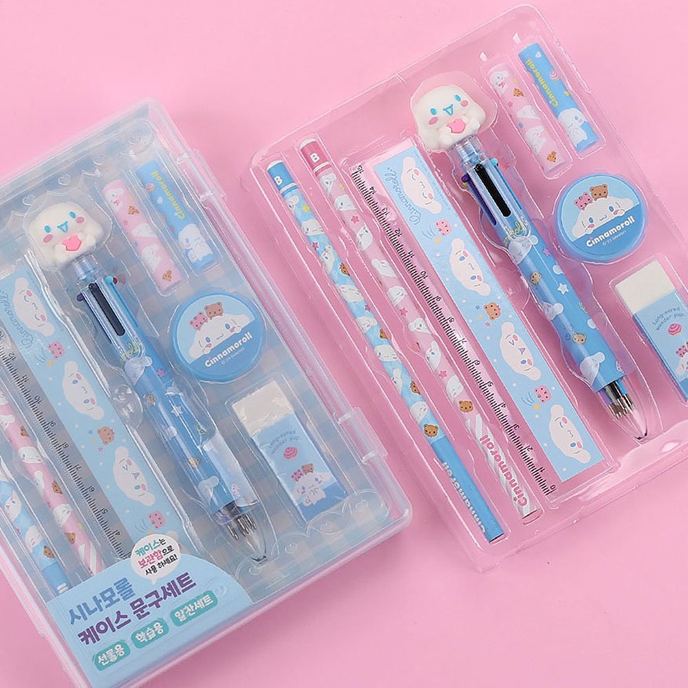 Sanrio Cinnamoroll Case Stationery Set