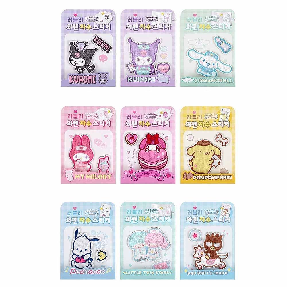 Sanrio Characters Embroidery Sticker