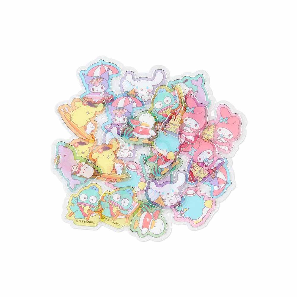 Sanrio Characters Summer Shirts Flake Sticker
