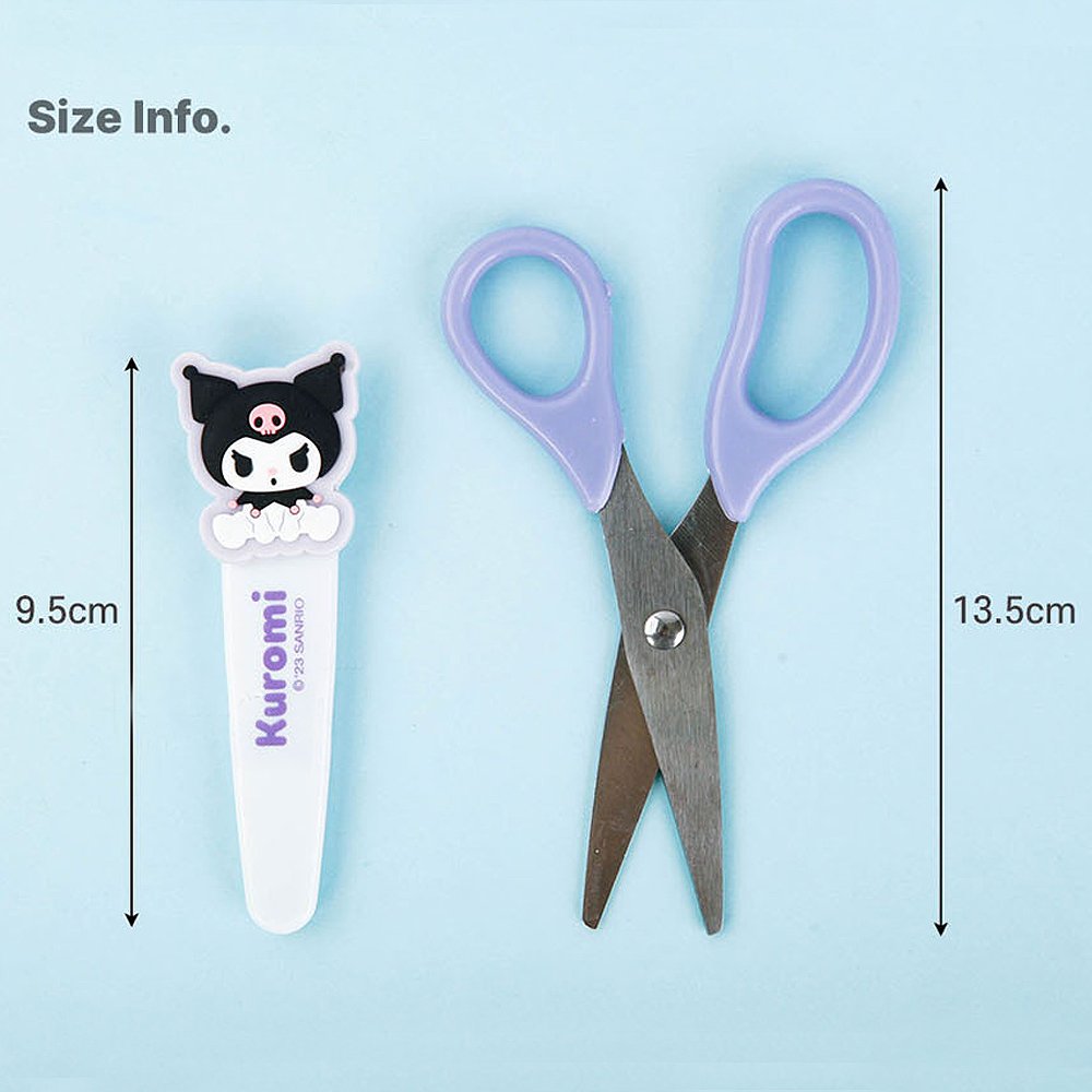 Sanrio Kuromi & Cinnamoroll Safety Cap Scissors